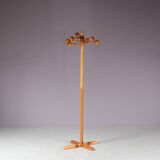 1970s Pine wooden coat rack from Denmark