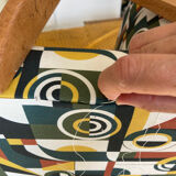 Newly upholstered 60s armchair