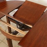 Table ronde extensible système papillon 1950