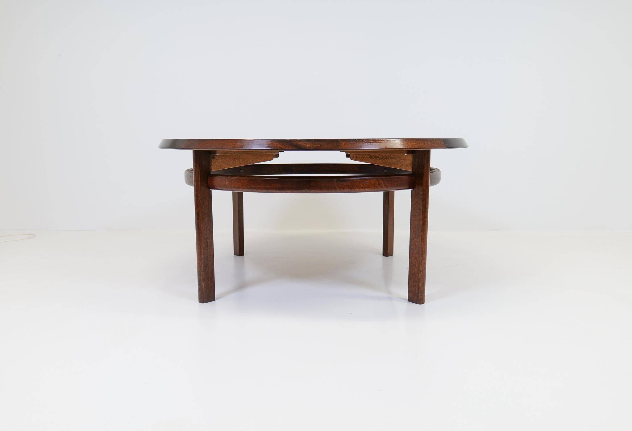 Mid-century rosewood coffee table "Bellis" Torbjörn Afdal Norway