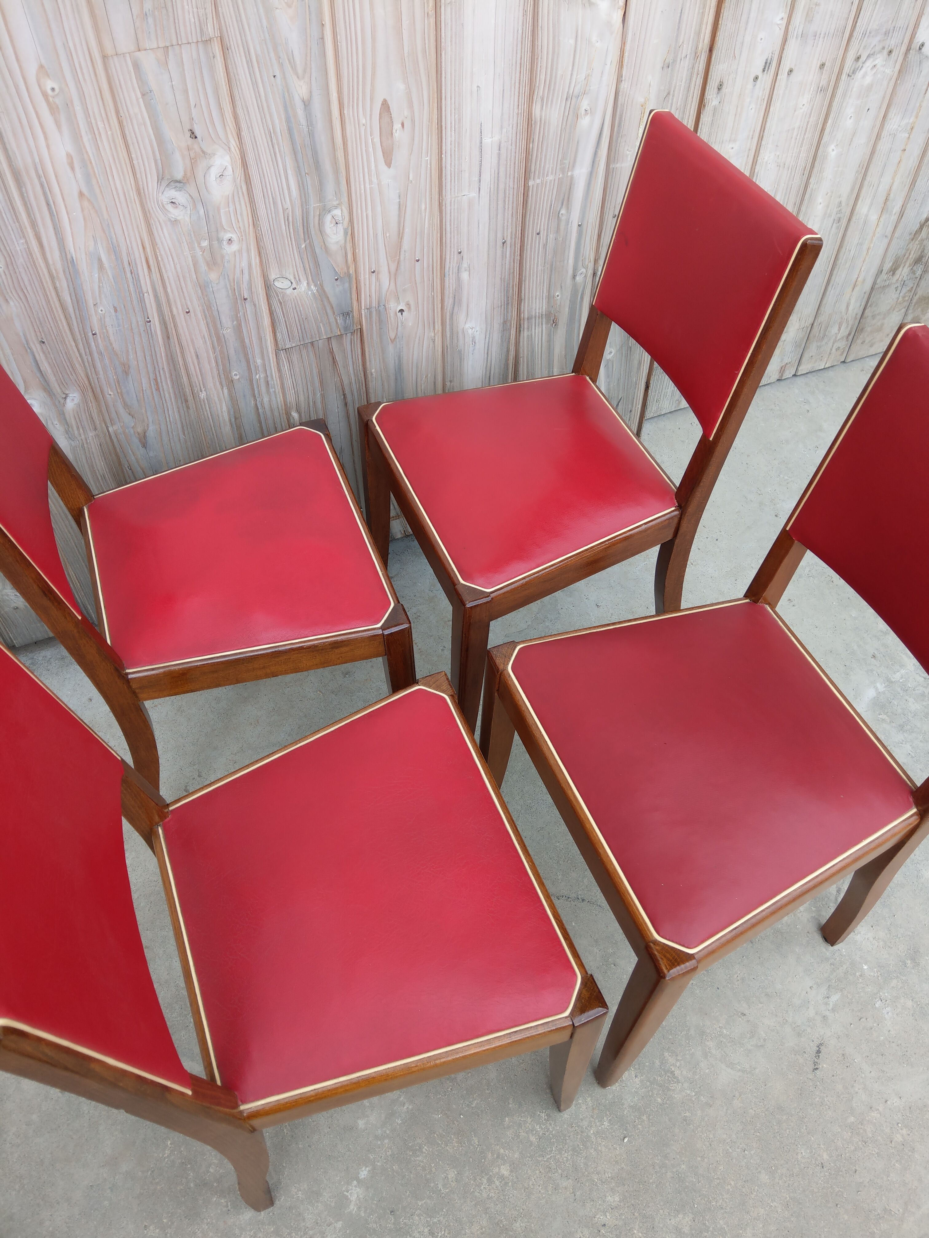 Set of chairs 50s