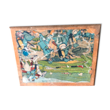 Wooden cube set