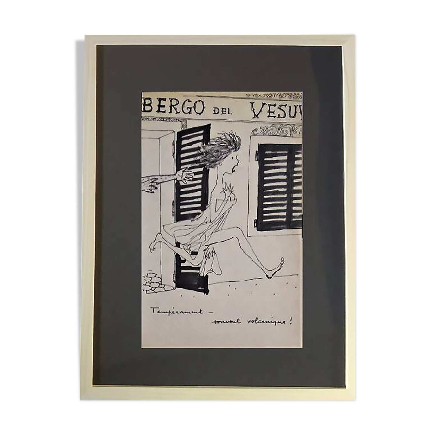 Illustrations Daninos from 1962 "Italy"