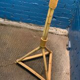 Lampadaire en rotin circa 1950
