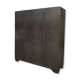 Industrial cabinet 4 doors in metal 1950