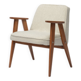 Restored vintage Chierowski 366 armchair, mid-century modern