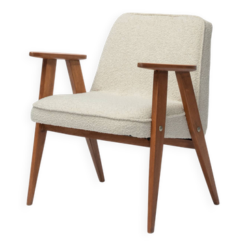 Restored vintage Chierowski 366 armchair, mid-century modern