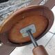 Old piano stool tripod feet / vintage 60s-70s