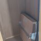 Art deco cabinet 3 doors 4 drawers in place of walnut
