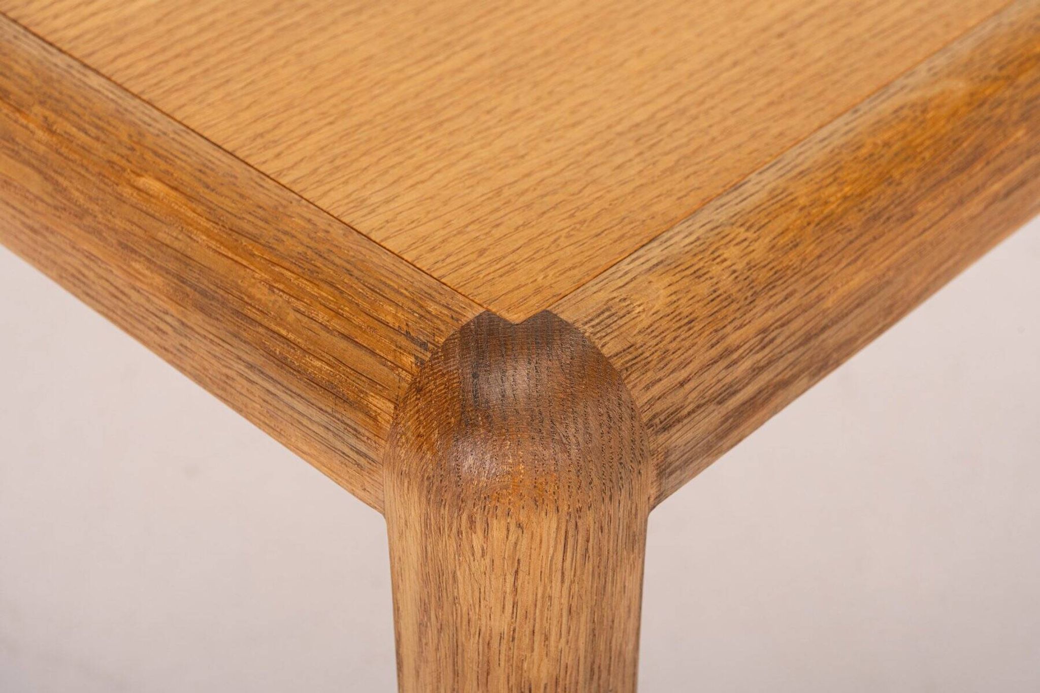 Oak coffee table from Van Den Berghe Pauvers, 1970s