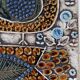 Plaque en céramique émaillée "Les 2 Oiseaux" de Lisa LARSON - Série UN