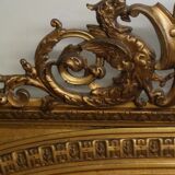 Big old mirror decorated with caryatids 193cm