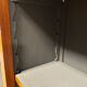 Antique open bookcase