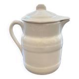 Porcelain kettle on fire