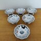 Set of 6 ice cream bowls from the 70s.