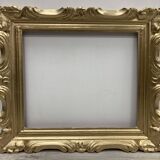 Louis XV style golden frame