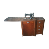 Furniture sewing old singer machine