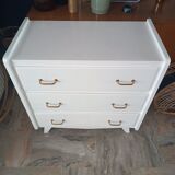 Commode vintage pieds compas