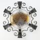 Vintage brutalist wall or ceiling light 1970