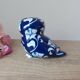 Owl Statuette Villeroy and Boch Gallo – Vintage Cobalt Blue Porcelain