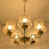 Mid-century Chandelier,Czechoslovakia,1970's.