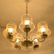 Mid-century Chandelier,Czechoslovakia,1970's.