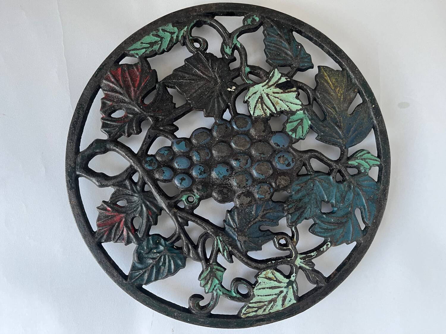 Old cast iron trivet