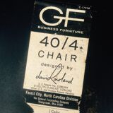 Set of 6 chairs by David Rowland Edition 1969