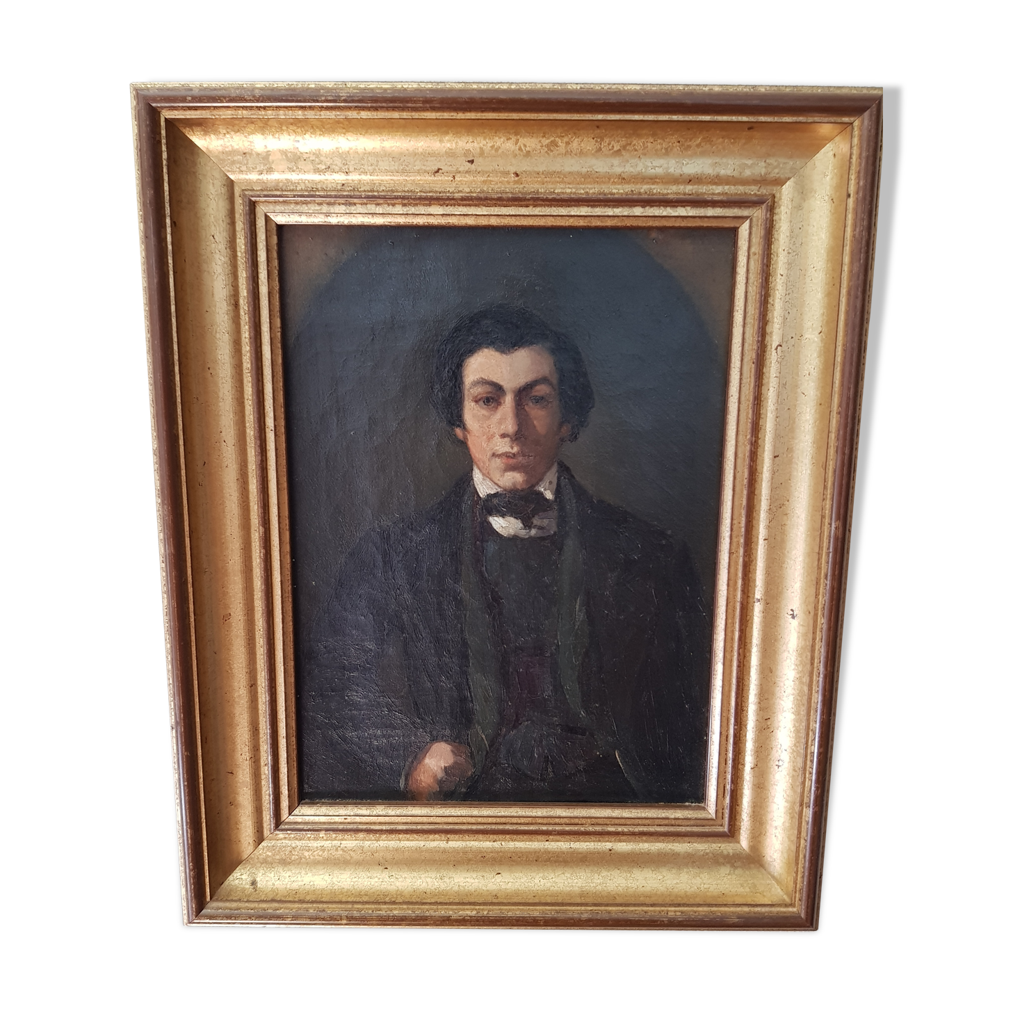 Beautiful portrait of man of the nineteenth