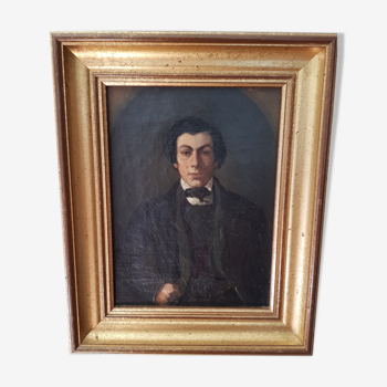 Beautiful portrait of man of the nineteenth