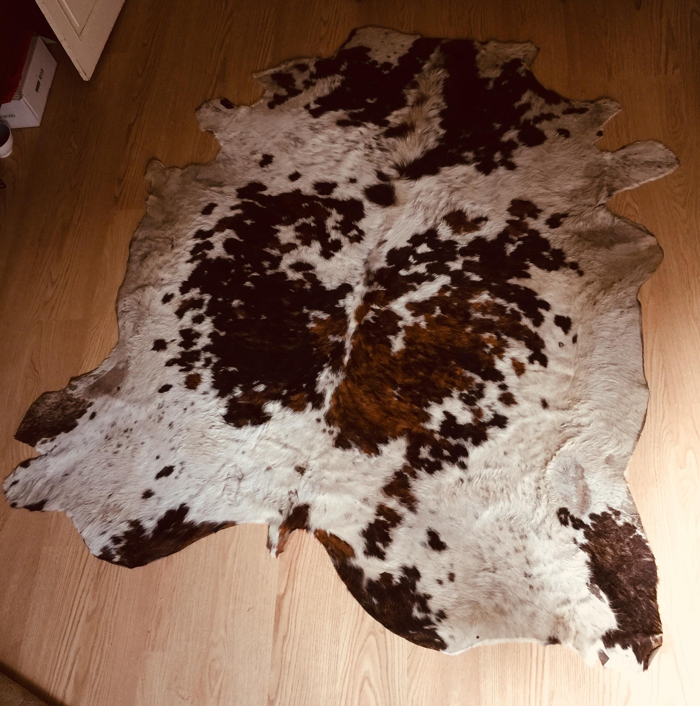 Carpet cow skin
