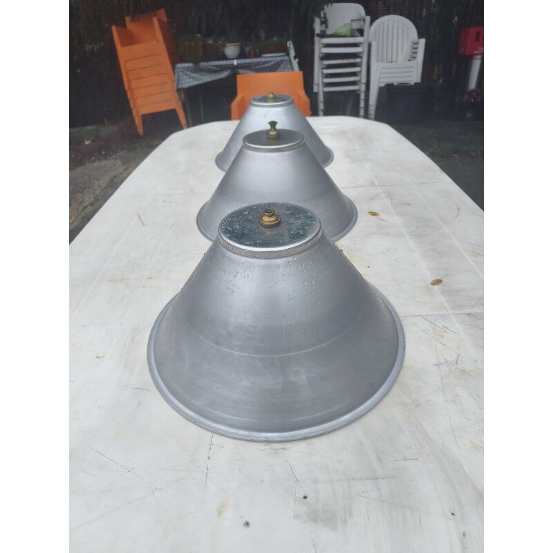 3 suspensions industrielles aluminium