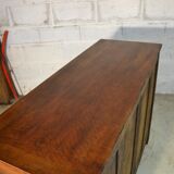 LP style buffet in painted wood