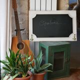 Coat hook slate board