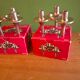 Two vintage BMF candlesticks in boxes.