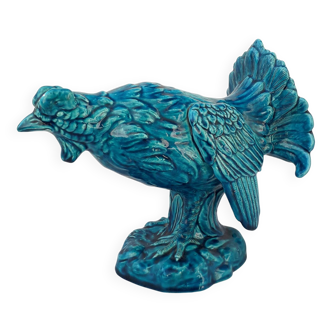 Heather cock in earthenware