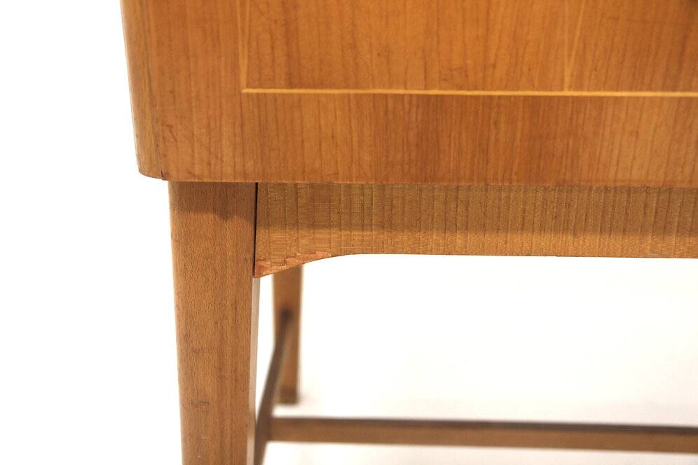 Scandinavian wardrobe in elm, Swedish Modern, Sweden, 1940