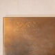 Steel flower holder sculpture by Mario Faggian for MAM, Italy 70s
