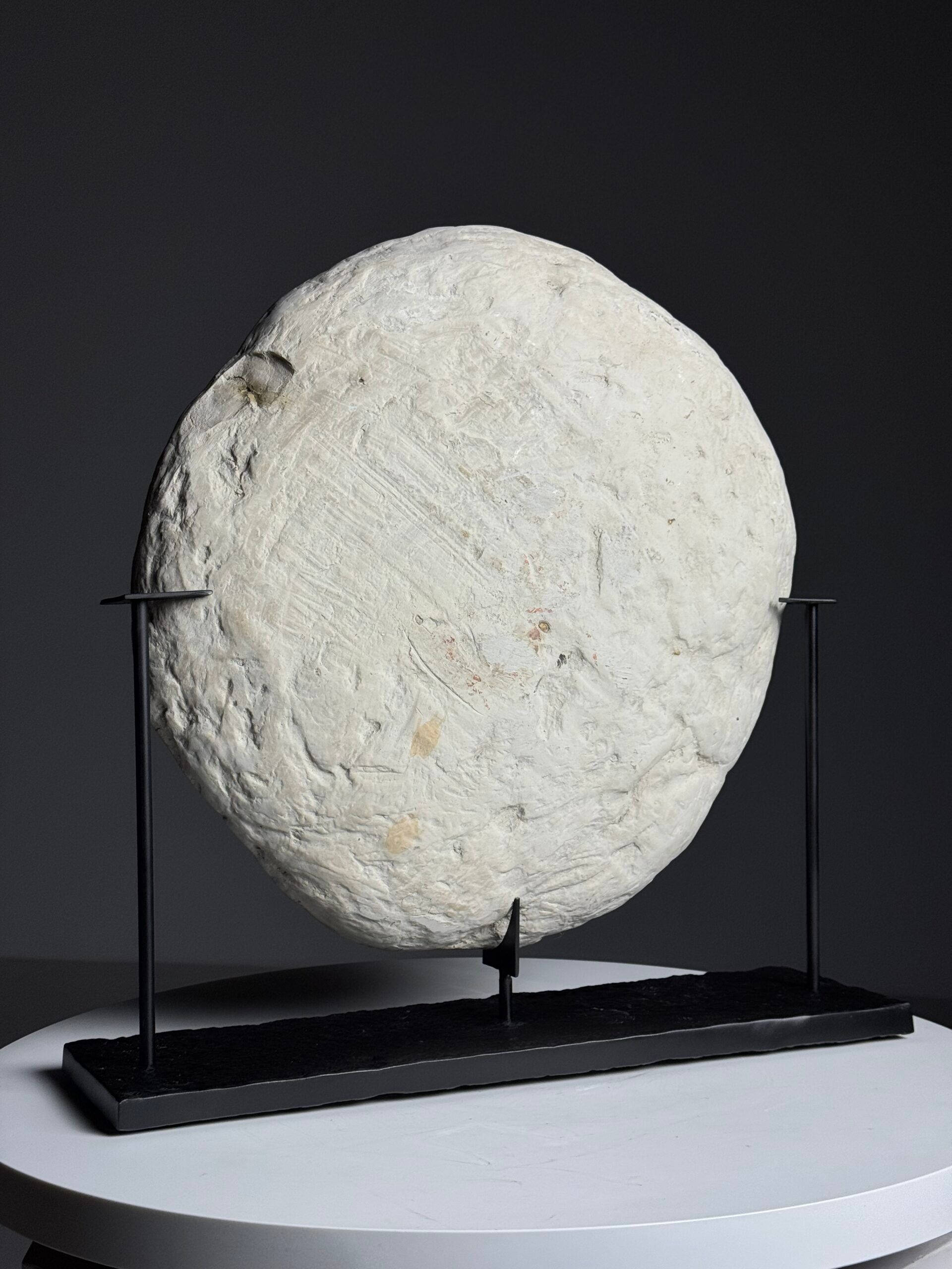 Septaria nodule on custom stand
