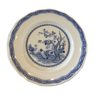5 English collectible plates Quail by Furnivals