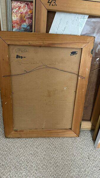 Original mid-century European oil on canvas – “Still Life” by Roy – dated 1969 – vintage & framed – 75 × 64 cm (29.5" × 25.2")