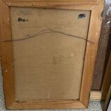 Original mid-century European oil on canvas – “Still Life” by Roy – dated 1969 – vintage & framed – 75 × 64 cm (29.5" × 25.2")