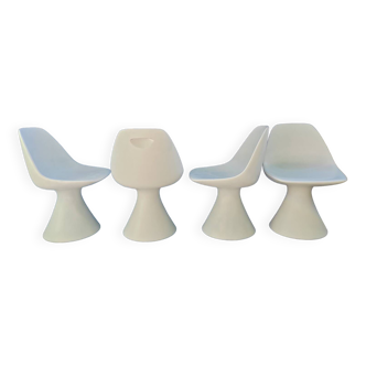 Chaises champignon Arkana 1960