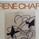 Georges braque, rené char / fondation maeght, 1971. original exhibition poster