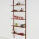 Modular shelving teak veneer, Denmark, 1970s