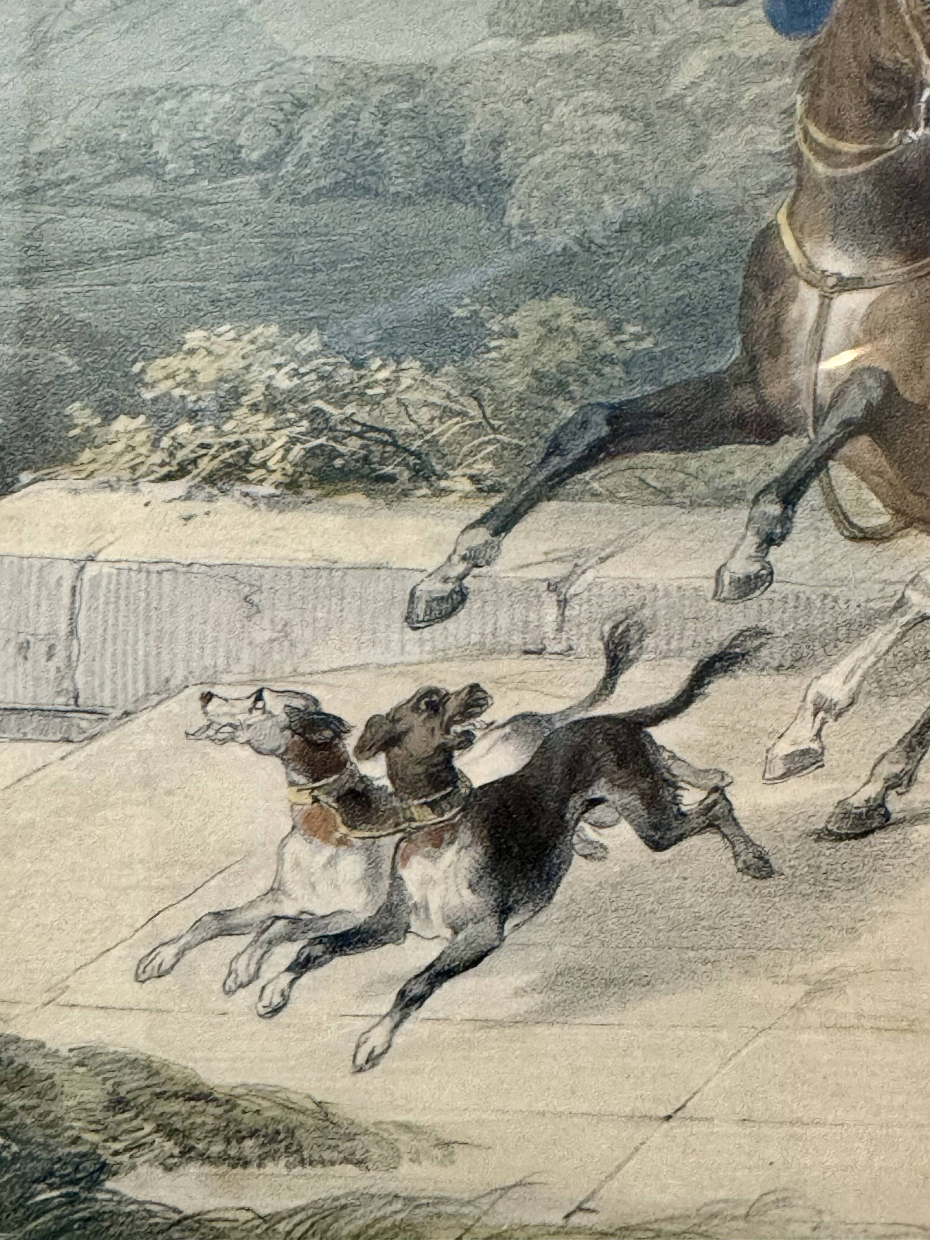 Old orientalist painting, Sebastia, after David Roberts 20th century