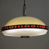 Space age plastic UFO ceiling lamp *** Massive *** Belgian design