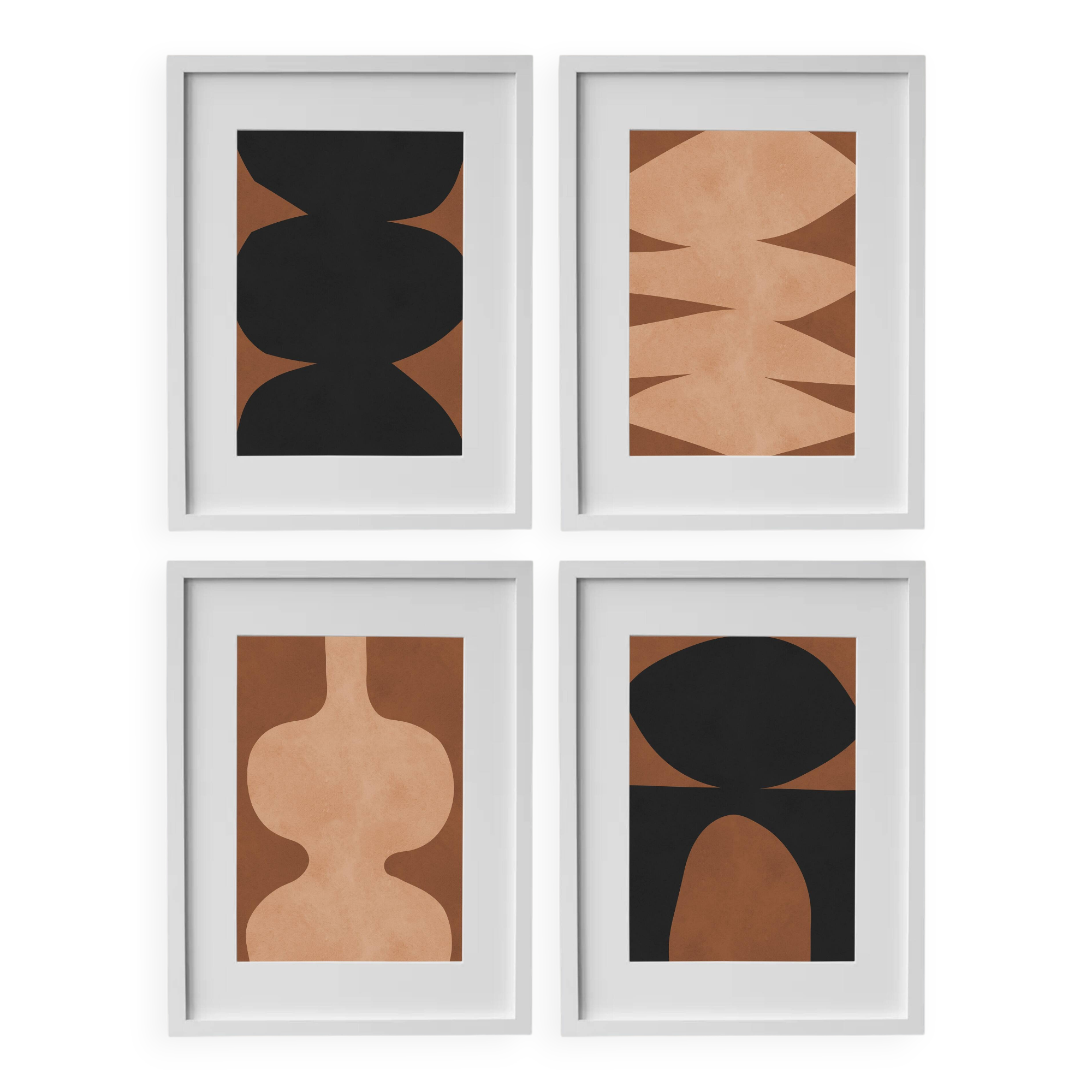 4 Framed Paintings