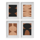 4 Framed Paintings