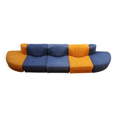 5 chauffeuses vintage, Mobilier International